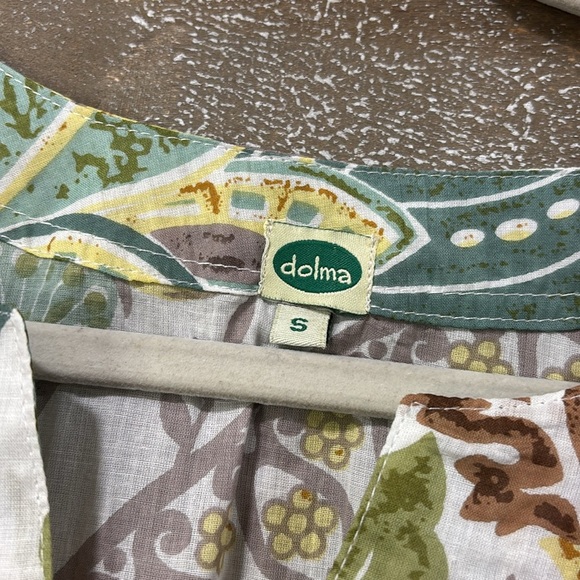 DOLMA 100% Cotton lightweight tunic size S - Picture 5 of 10